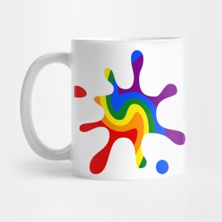 Rainbow Splash Mug